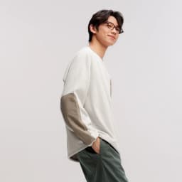 Semir Sweater Men Antistatic Polar Fleece 2024 Winter New Contrasting Colors Fashion Splicing Inner Wear Top Outdoor Style