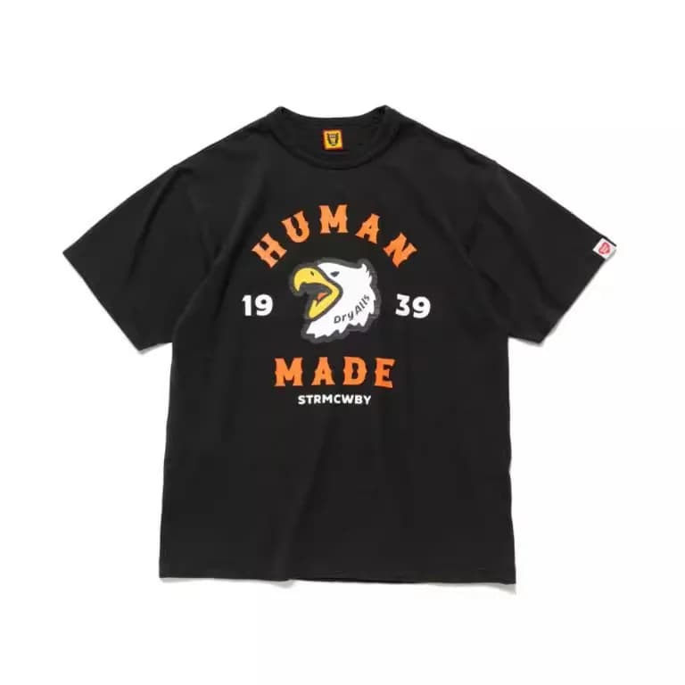 2026 New HUMAN MADE Love Printed T-shirt Japanese Trendy Brand High Quality Bamboo Cotton Men's and Women's Short Sleeves