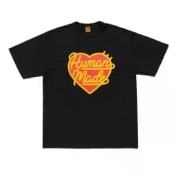 2026 New HUMAN MADE Love Printed T-shirt Japanese Trendy Brand High Quality Bamboo Cotton Men's and Women's Short Sleeves