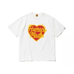 2026 New HUMAN MADE Love Printed T-shirt Japanese Trendy Brand High Quality Bamboo Cotton Men's and Women's Short Sleeves