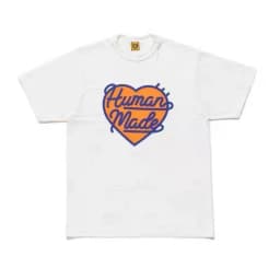 2026 New HUMAN MADE Love Printed T-shirt Japanese Trendy Brand High Quality Bamboo Cotton Men's and Women's Short Sleeves