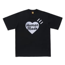 2026 New HUMAN MADE Love Printed T-shirt Japanese Trendy Brand High Quality Bamboo Cotton Men's and Women's Short Sleeves