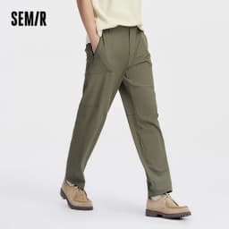 Semir Men Pants Easy Care Breathable Durable Tapered Urban Commuter Style Functional Autumn Trousers Daily Wear 2026