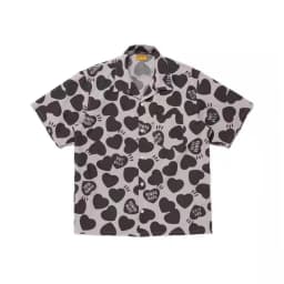 2026 Summer New HUMAN MADE Full Print Hawaiian Shirt Japanese Retro Unisex Beach Short Sleeved Shirt
