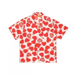 2026 Summer New HUMAN MADE Full Print Hawaiian Shirt Japanese Retro Unisex Beach Short Sleeved Shirt