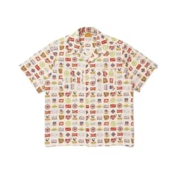 2026 Summer New HUMAN MADE Full Print Hawaiian Shirt Japanese Retro Unisex Beach Short Sleeved Shirt