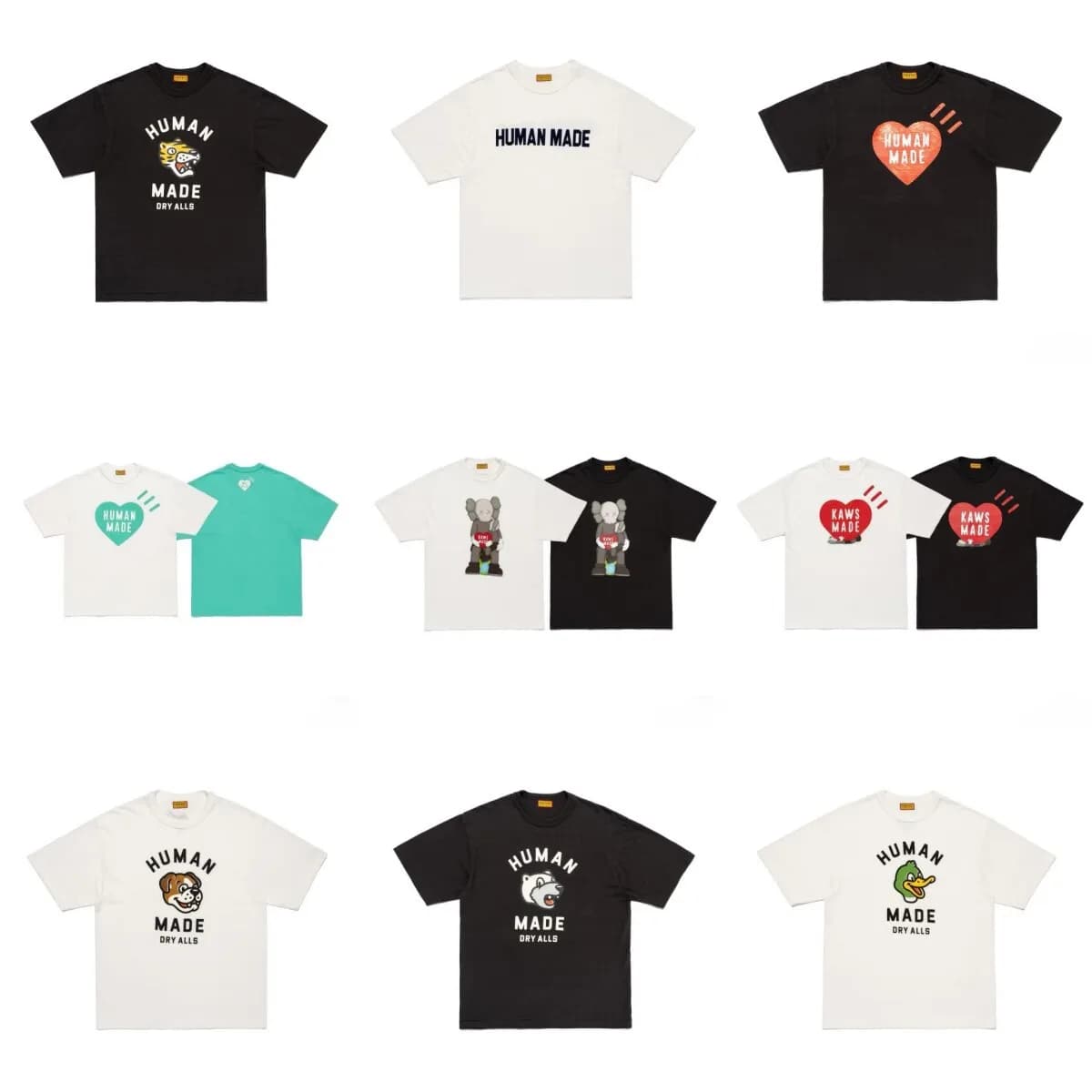 2026 Human Made Bangkok Elephant Graphic T Shirt Slub Cotton Unisex Streetwear