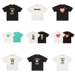 2026 Human Made Bangkok Elephant Graphic T Shirt Slub Cotton Unisex Streetwear