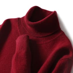 Men's 100% Pure Wool High Collar Knitted Wool Sweater Winter Pullover Large Size High end Loose Leisure Versatile Base Sweater