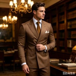 Sage Green Men's Wedding Suits Solid Color 2 Piece Daily Double Breasted Six-buttons Blazer Pants Formal Business Suit Set