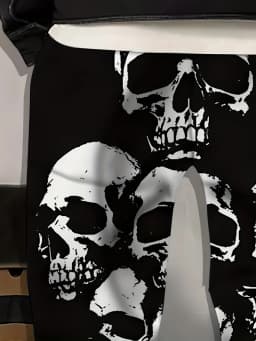 Men's 2025 Sweatpants horror skull Printed Joggers Slim Fit Pants Casual Lounge Pants with Pockets Autumn Winter Streetwear