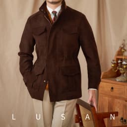 Autumn and winter outdoor leisure M65 elastic waist stand collar jacket multi-pocket hunting khaji vintage jacket