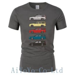 2024 Car 850 V70 T5 Cars Turbo Wagons Men T Shirt Volvoes 850 V70 T5 T-Shirt Men Vintage Classic Men's TShirt