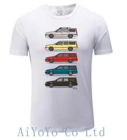 2024 Car 850 V70 T5 Cars Turbo Wagons Men T Shirt Volvoes 850 V70 T5 T-Shirt Men Vintage Classic Men's TShirt