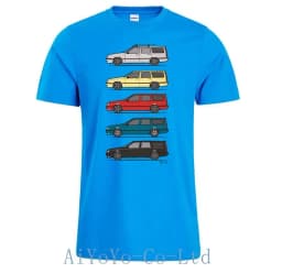 2024 Car 850 V70 T5 Cars Turbo Wagons Men T Shirt Volvoes 850 V70 T5 T-Shirt Men Vintage Classic Men's TShirt