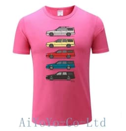 2024 Car 850 V70 T5 Cars Turbo Wagons Men T Shirt Volvoes 850 V70 T5 T-Shirt Men Vintage Classic Men's TShirt