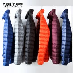 Men All-Season Warm Down Jacket Coats Mens Waterproof Windproof Down Jackets Spring Autumn Winter Casual 90% Down Jackets Male