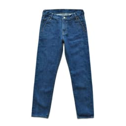 Saucezhan 315XX-18SX Men Jeans Washed Jeans Selvedge Denim Jeans for Men Distressed Jeans Taper Fit Zipper Fly 18 oz