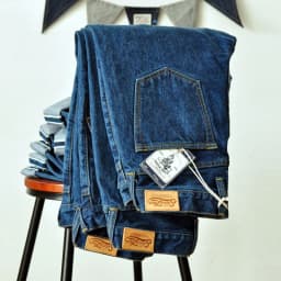 Saucezhan 315XX-18SX Men Jeans Washed Jeans Selvedge Denim Jeans for Men Distressed Jeans Taper Fit Zipper Fly 18 oz
