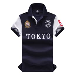 New Summer Men Polo Shirts Great Designer Original NEW YORK Brand Embroidered Short Sleeve Leisure Sports Loose Plus EU Size 7XL