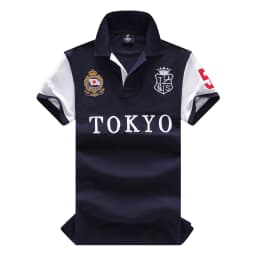 New Summer Men Polo Shirts Great Designer Original NEW YORK Brand Embroidered Short Sleeve Leisure Sports Loose Plus EU Size 7XL