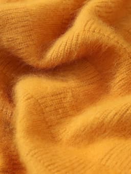 Luxury Men's 100% Mink Cashmere Thickening Sweater O-neck Grid Pullover Thick Knitwear Top Autumn Winter Anti-pilling Clothing