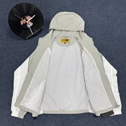 Autumn thin set color blocked embroidered badge for both men and women, high-quality windbreaker ins