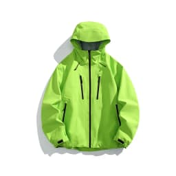 2026 Outdoor Laminated Hard Shell Windproof Waterproof Solid Color Fashionable Camping Fishing Sports Versatile Casual Jacket