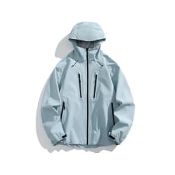2026 Outdoor Laminated Hard Shell Windproof Waterproof Solid Color Fashionable Camping Fishing Sports Versatile Casual Jacket