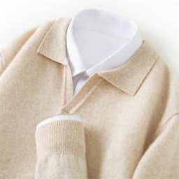 Autumn/Winter Men's 100% Pure Cashmere Pullover Business Casual Solid Knitted Sweater Loose Collar Tops Thick Warm Base Jumper