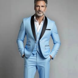 Black White Men Autumn Wedding Party Three Pieces Set Large Size Male Blazer Coat Pants and Vest Fashion Slim Fit Suit