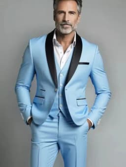 Black White Men Autumn Wedding Party Three Pieces Set Large Size Male Blazer Coat Pants and Vest Fashion Slim Fit Suit