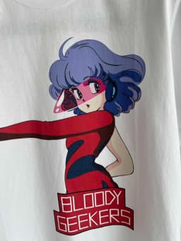 TOP-YAMAMOTO Original Design Magic Girl Star 2D Cartoon Anime T-shirt