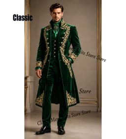 Sparkly Jewelry Men Suits 3 Pieces Sets Customized Embroidery Male Party Blazers Groom Evening Tuxedos Slim Corset Costume Homme