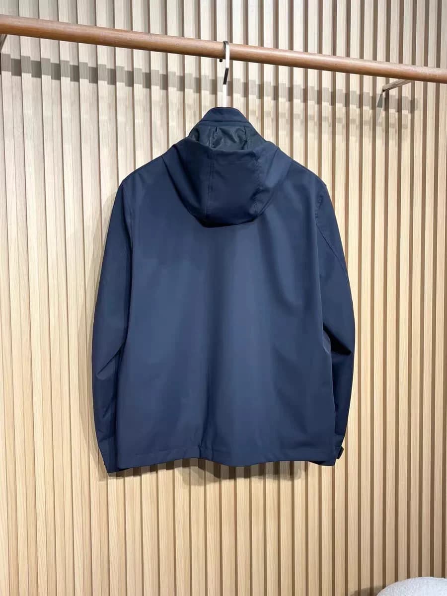 BC Italian Old Money Wind 26ss Hidden Hooded Windproof Casual Jacket
