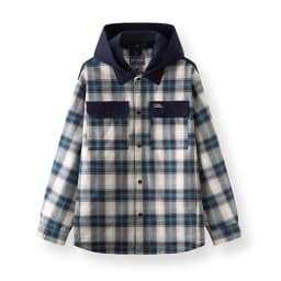 Semir Men Jacket Plaid 2026 Detachable Hooded Outdoor Urban Casual Everyday Style Soft Comfortable Daily Wear Trendy