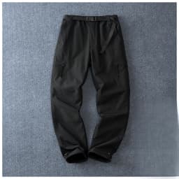 Men Fleece Lined Cargo Pants Winter Outdoor Loose Straight Softshell Hiking Pants Autumn Winter Thick Windproof Snow Trousers