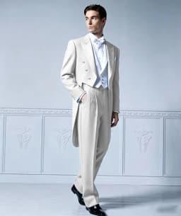 Custom Men Performance Clothing Men Suit 3 Pieces Blazer+Pants+Vest New Handsome Formal Wedding Tailored Set