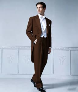 Custom Men Performance Clothing Men Suit 3 Pieces Blazer+Pants+Vest New Handsome Formal Wedding Tailored Set