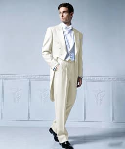 Custom Men Performance Clothing Men Suit 3 Pieces Blazer+Pants+Vest New Handsome Formal Wedding Tailored Set