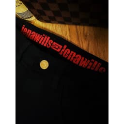 2024 New All-Matching Jeans Men's Black High-End Fashion Business Casual Stretch Slim Fit Ankle Tight Trousers