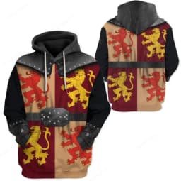 Medieval Templar Knight Graphic Hoodie Men Funny Cosplay Costume Streetwear 3d Printed Uniform Hoodies Fashion Hooded Pullover