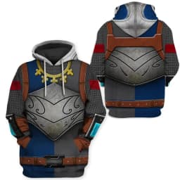 Medieval Templar Knight Graphic Hoodie Men Funny Cosplay Costume Streetwear 3d Printed Uniform Hoodies Fashion Hooded Pullover