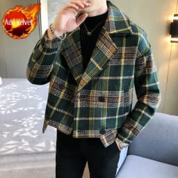 Spring Autumn Windbreaker Male Coats Short High Quality Joker Luxury Designer Clothing Fashion 2025 Y2k Men's Overcoat Jackets