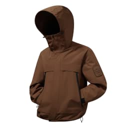 2025 New Men Softshell Jackets for Men Waterproof Zip Up Hooded Jacket Outerwear Coats with Zipper Pockets Hiking Camping Clothe