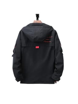 Oversized 12XL Winter Coat Men's Fleece-Lined Thickened Casual Workwear Jacket Hooded Loose Fit Warm big size jacket