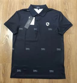 PEARLYGATES Golf Short Sleeve Men's Quick Drying 2026 Summer New Golf Non Ironing T-shirt Men's Top Polo Shirt 3077