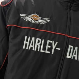 Harley Davidson Man Embroidery Jacket Autumn Winter Motorcycle Cycling Uniform Jacket Racing Suit Lady Outdoor Keep Warm Coat