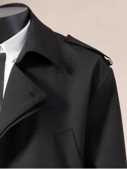British Dandy Blazer Collar Jacket Men's Spring Autumn Oversized Asymmetric Metal Button Coat Versatile Business Casual Jacket