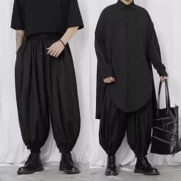 Mens Bloomers Dark Style Loose Japanese Casual Pants Summer Fashion Temperament Versatile Harem Wide-Leg Pants Men'S Clothing